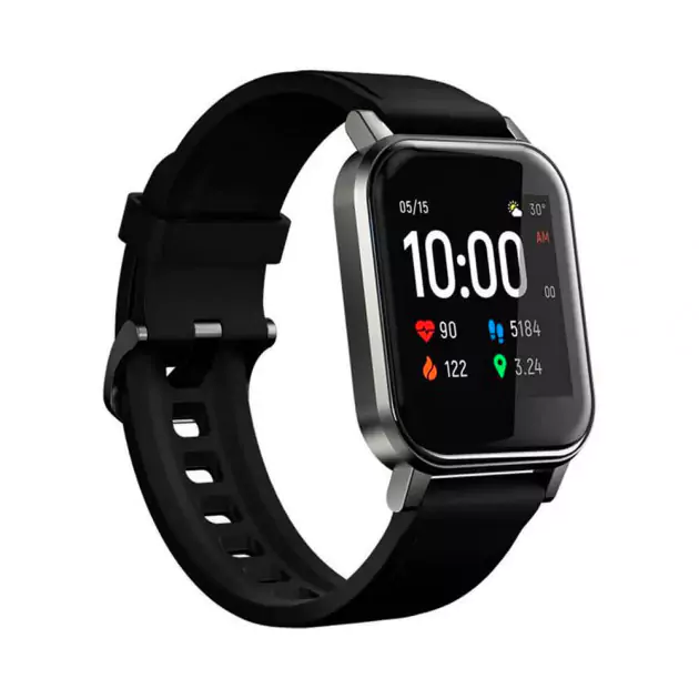 image of black classic smart-watch