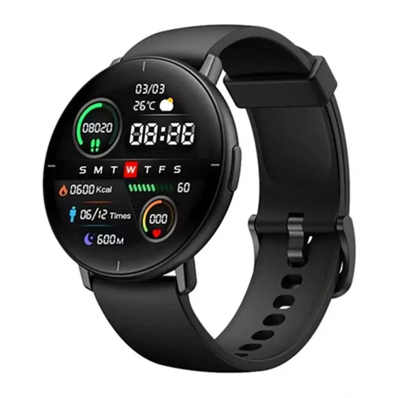 image of sport smart watch black